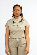 Women's Teni Polo Scrub Tops