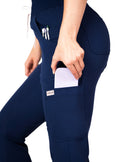 Libra skinny women's Jogger scrub pant-Navy ; *PRE-ORDER* Will ship by 10/30/2024