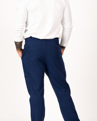 Men's straight legs Scrub Pant - Navy; *PRE-ORDER* Will ship by 10/30/2024