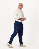 Men's straight legs Scrub Pant - Navy; *PRE-ORDER* Will ship by 10/30/2024