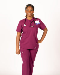 Eden oversized scrub top; *PRE-ORDER* Will ship by 10/30/2024